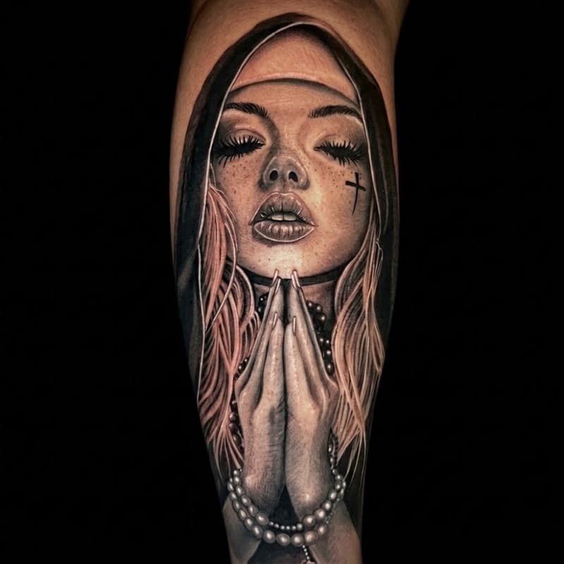Portrait tattoo